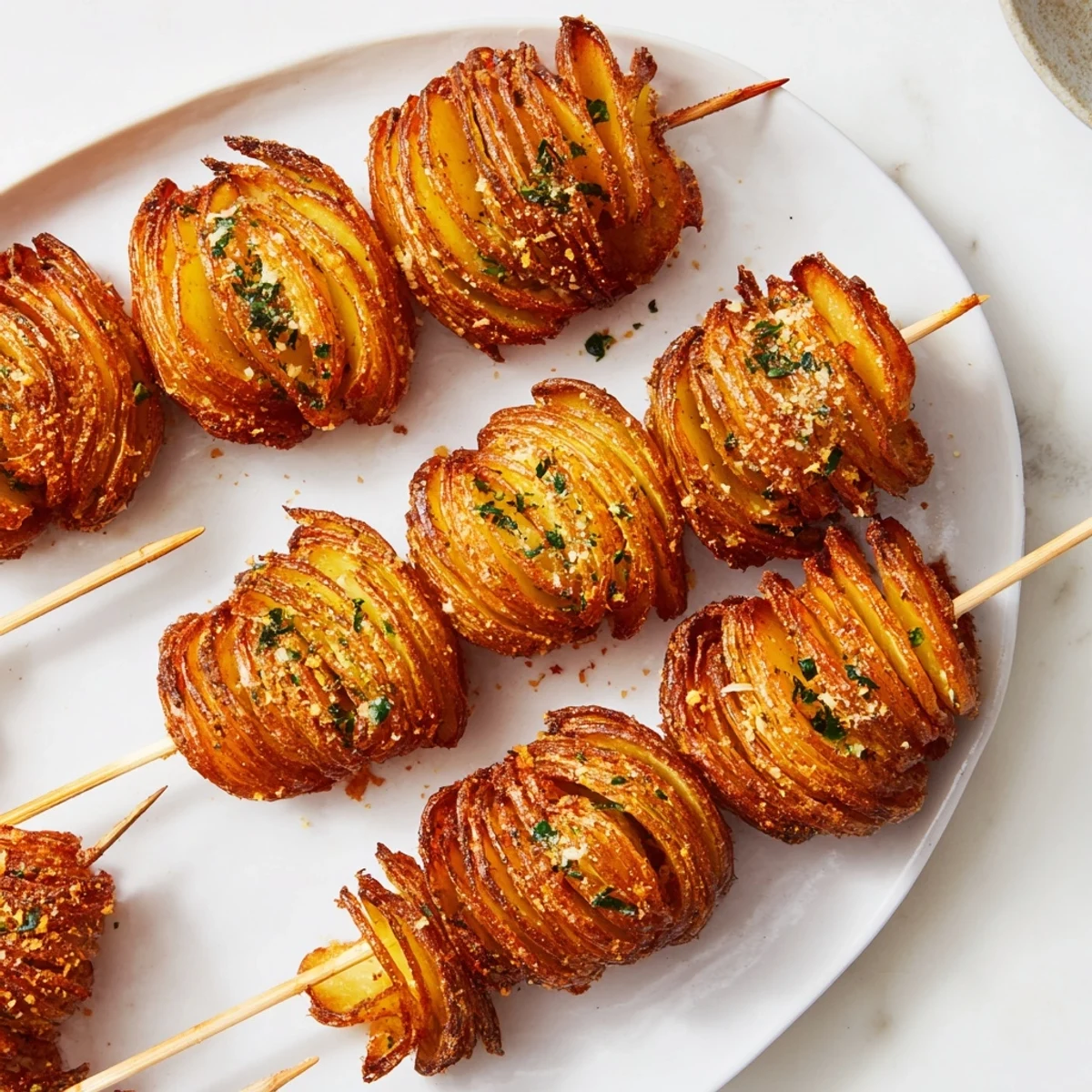 Fun and flavorful Air-Fryer Tornado Potatoes, perfect for snacking with favorite dips.