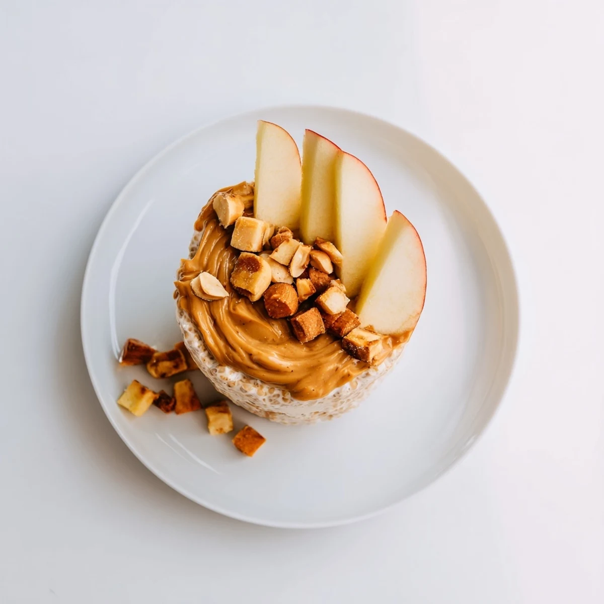 Apple Chia Pudding Peanut Butter