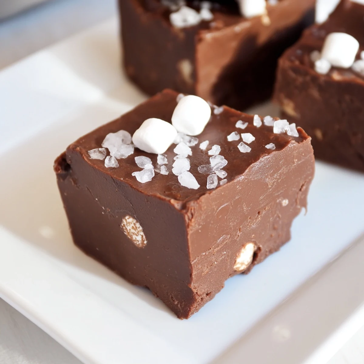 Easy Marshmallow Fudge