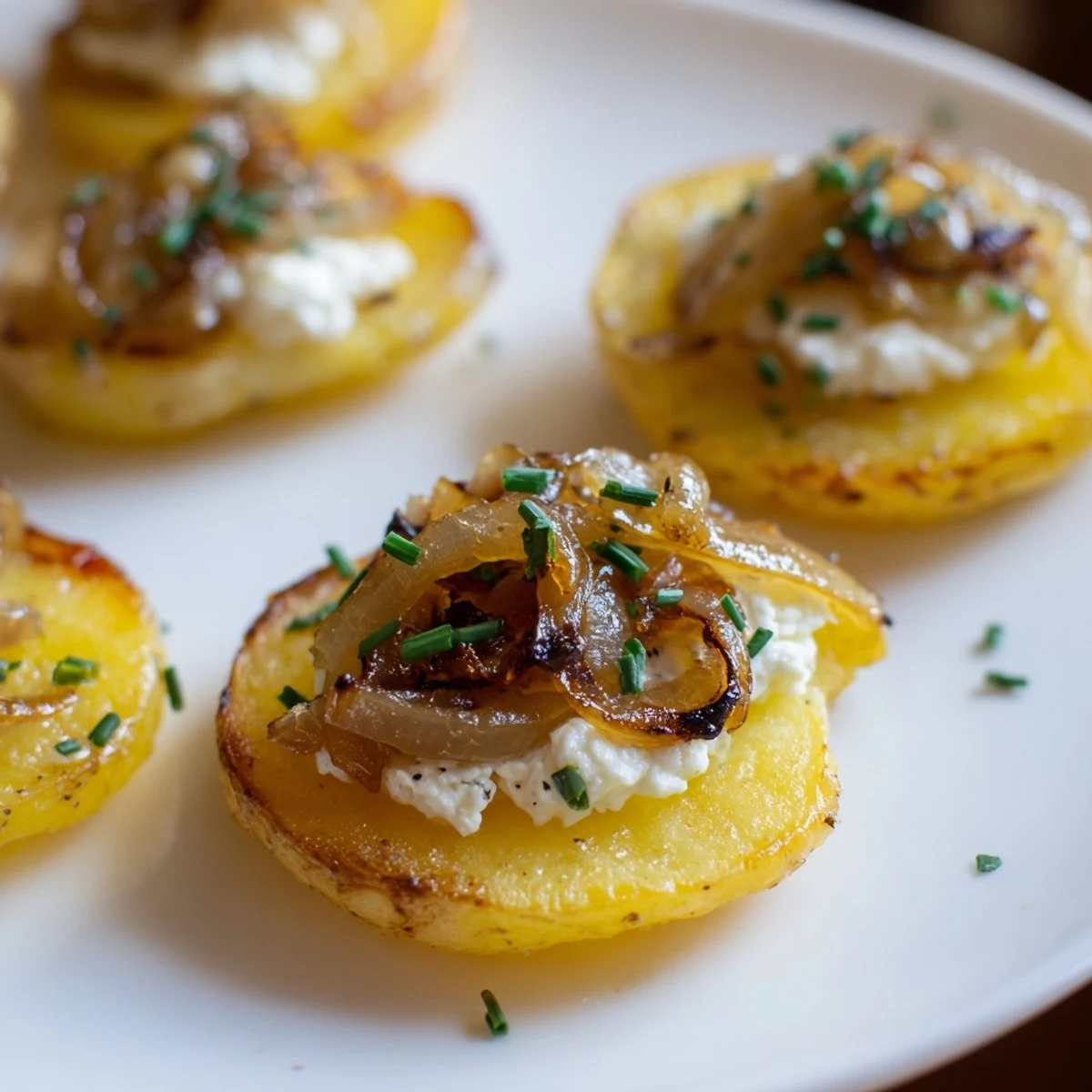 Lightened French Onion Bites