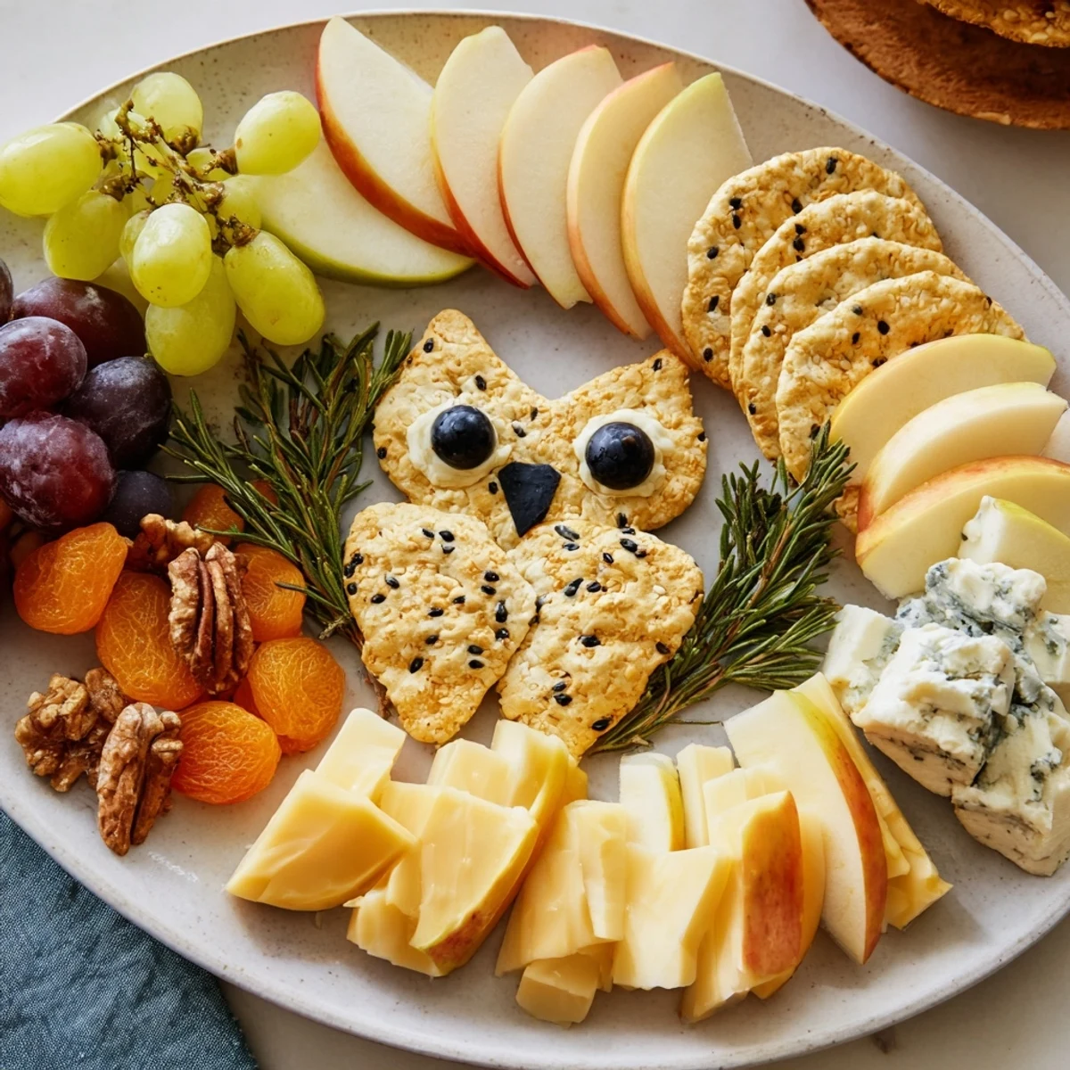 Owl Cracker Cheese Board