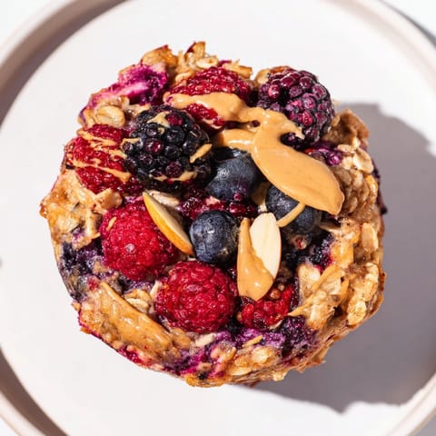 Baked Oatmeal Winter Berries