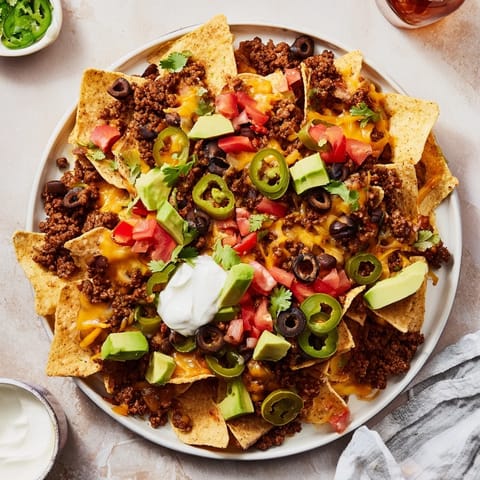 Sheet Pan Nachos Beef