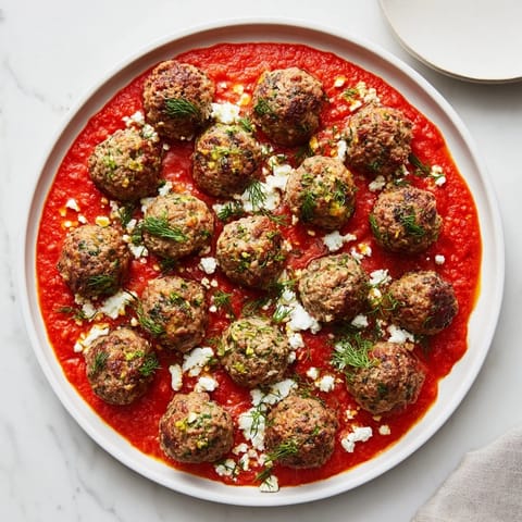 Instant Pot Greek-Style Meatballs