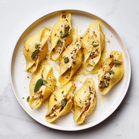 Pumpkin & Gouda Stuffed Shells
