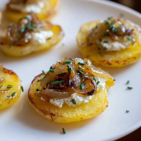 Lightened French Onion Bites