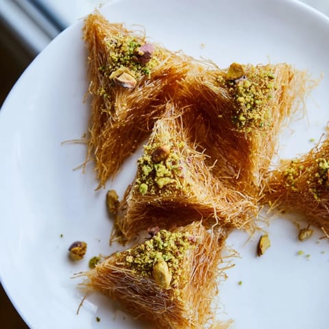 Egyptian Konafa Nut Layers