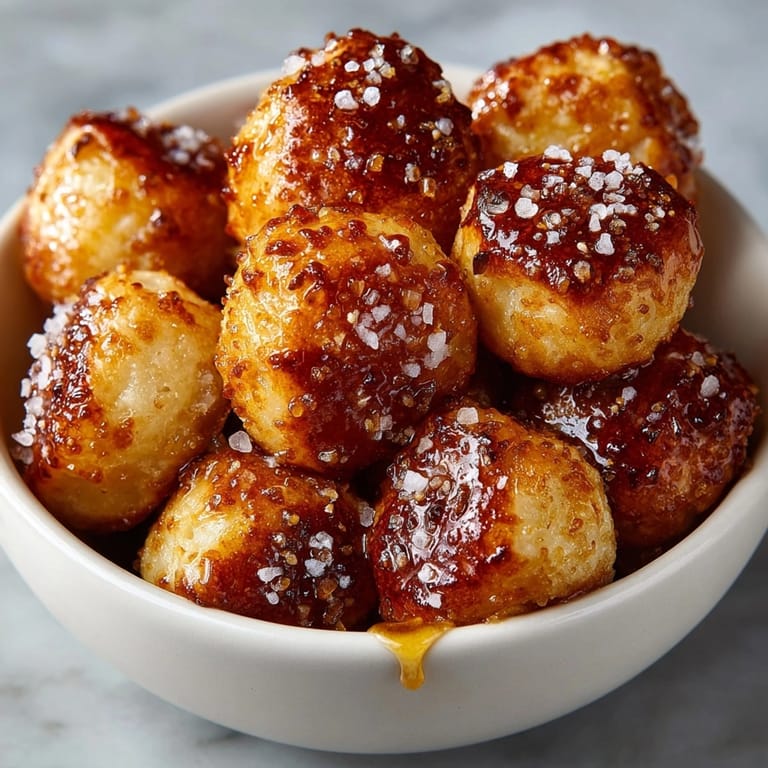 Sweet and savory Honey Butter Pretzel Nuggets, fresh-baked, perfect for a delicious snack.