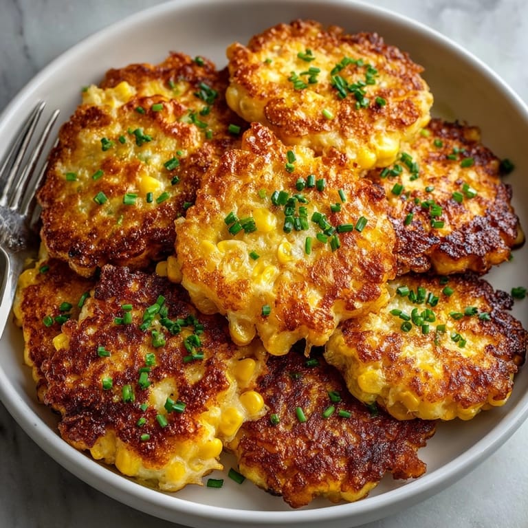 Scrumptious Crispy Cheddar Corn Fritters – the perfect sweet and savory Southern appetizer.