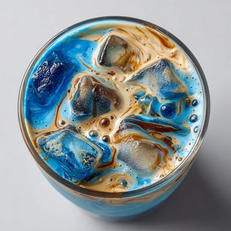 Easy Caramel Blue Milk tutorial: make this vibrant, creamy drink at home in minutes.