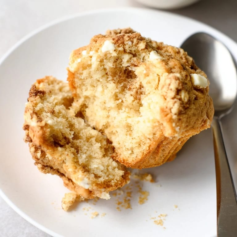 Fluffy Coffee White Chocolate Muffins, perfect alongside your morning cup of joe.  