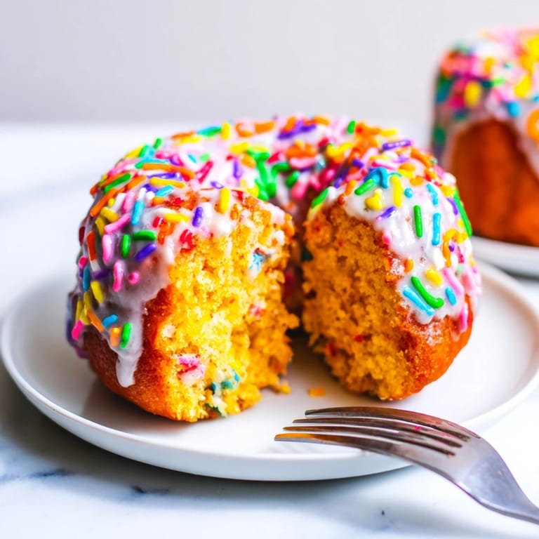 Delicious pumpkin donuts with vanilla glaze, perfect for festive breakfasts or snacks.  