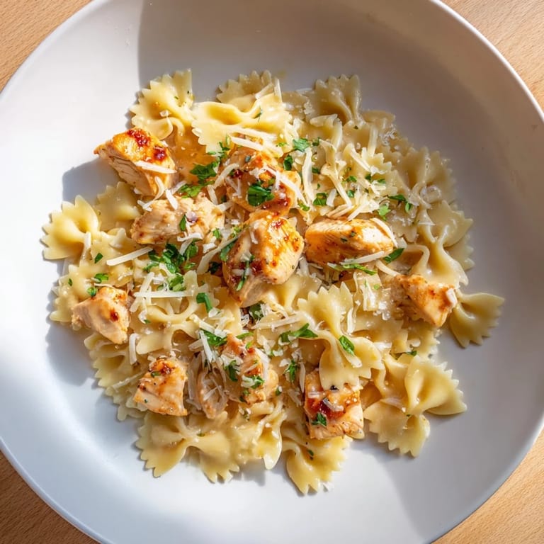 Imagine the savory Mozzarella Garlic Butter Chicken Bowties: flavorful, tender, and bubbling with melted mozzarella.