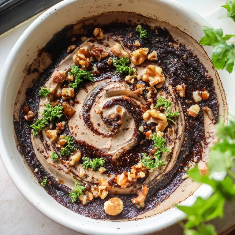 Imagine the rich, dark tones of The Velvet Underground, a layered pâté with sweet jam and nuts.