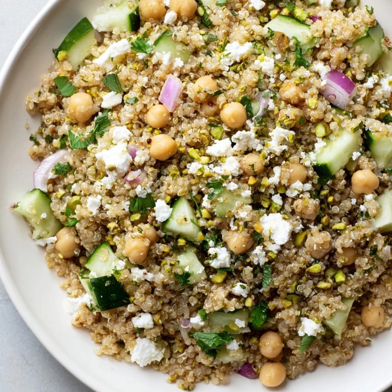 This refreshing Jennifer Aniston Salad boasts a bright mix of textures and flavors, perfect for a light lunch.