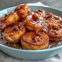 Soul Food Candied Yams Skillet with Brown Sugar, tender yams glazed in rich, buttery brown sugar syrup, caramelized to perfection.