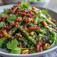 Crunchy Celery Peanut Salad with Soy Ginger Dressing, featuring crisp celery and roasted peanuts, tossed in a zesty ginger soy dressing.  