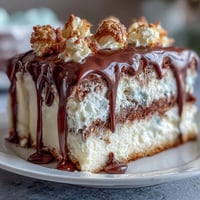 Elegant white chocolate drip cake with gold balloon decorations, perfect for graduation celebrations and milestone events.